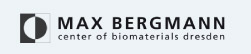 Logo: Max Bergmann center of biomaterials dresden